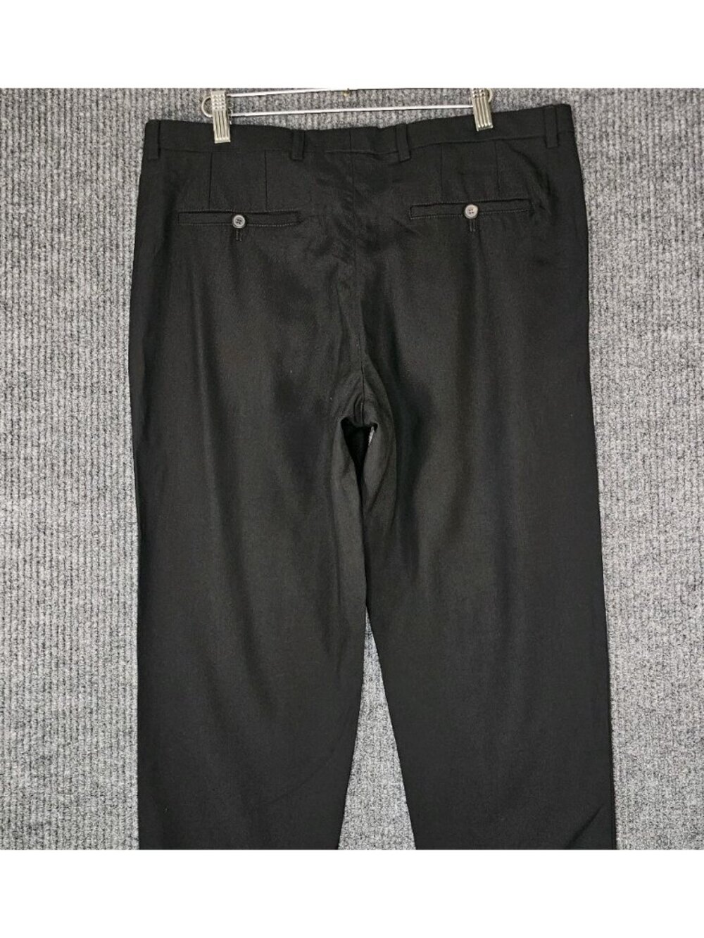 LANVIN Mens trouser pants sz IT 50 wool blend ankle zip 34 x 31 - Picture 6 of 8